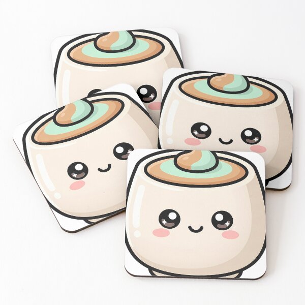 Item preview, Cute Kawaii Tea Cup With a Smile designed and sold by pumsquare.