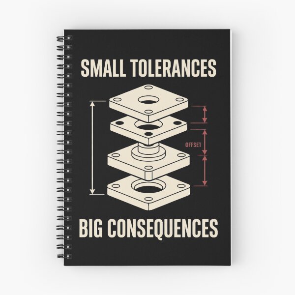 Item preview, Small Tolerances Big Consequences | Mechanical Engineering designed and sold by Amr Darwish Graphic designer.