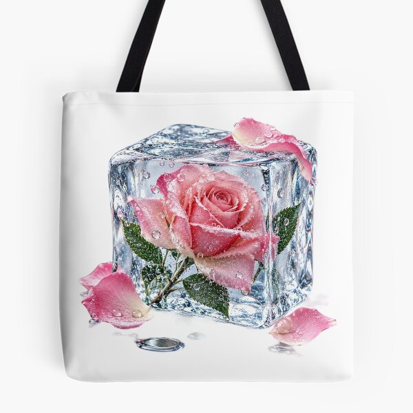 Item preview, Frozen Pink Rose  designed and sold by MichalHau.