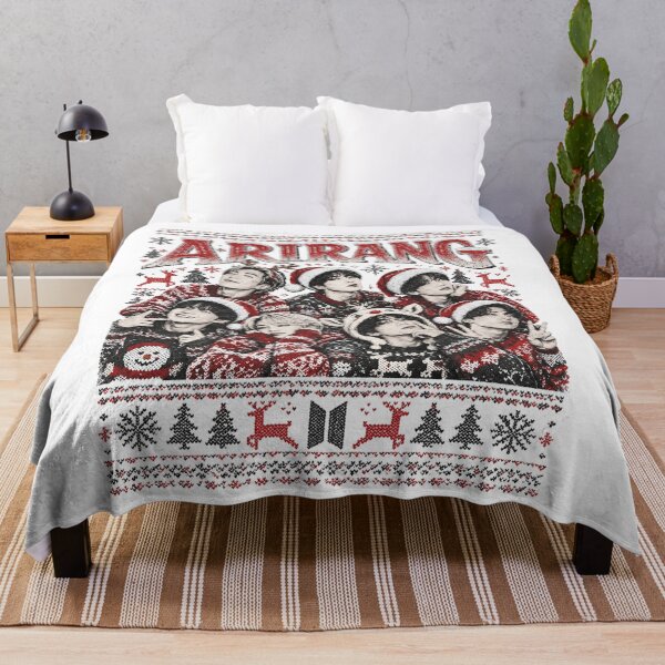 Item preview, BTS Arirang Christmas, Kpop Holiday, Ugly Christmas Korean Christmas BTS Fan designed and sold by MagnusTitus.