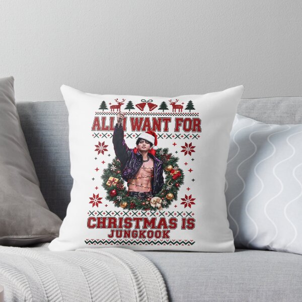 Item preview, Fan JK-F-BC-Jm Christmas, Jungkook Holiday  All I Want for Christmas Is Jungkook, Kpop ARMY Fan Gift designed and sold by MagnusTitus.