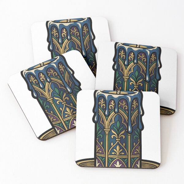 Item preview, Dark Academia Candle - Brass Dish Scholar Emblem designed and sold by IllumeInk.
