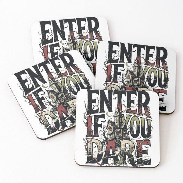 Item preview, Enter If You Dare Haunted Mansion Dark Gothic designed and sold by mood-draftsman.