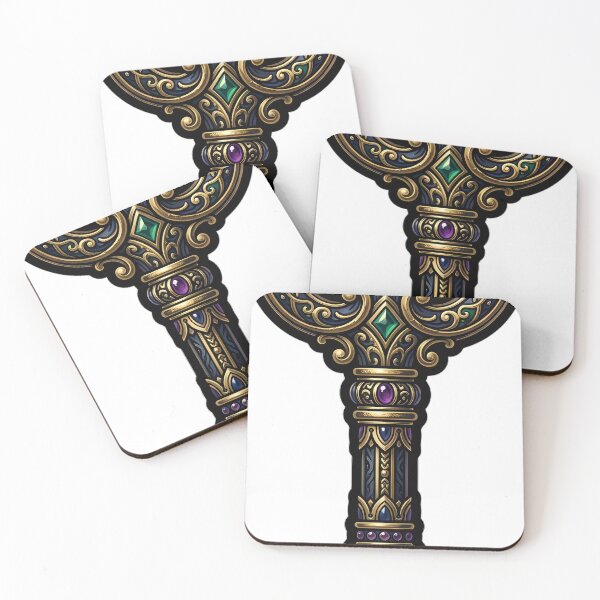 Item preview, Dark Academia Key - Ornate Iron Scholar Emblem designed and sold by IllumeInk.