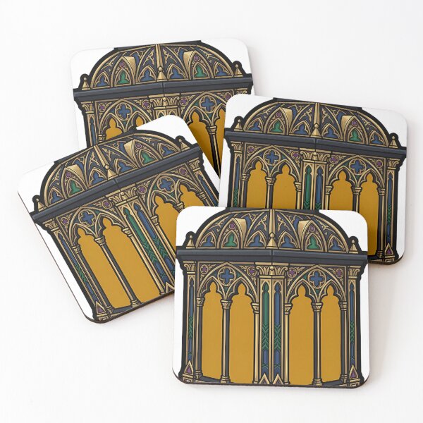 Item preview, Dark Academia Lantern - Amber Pane Scholar Emblem designed and sold by IllumeInk.