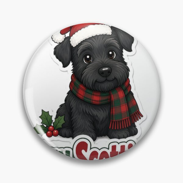 Item preview, Scottie Christmas Merry Scottie-mas Gift designed and sold by Soft Merch.