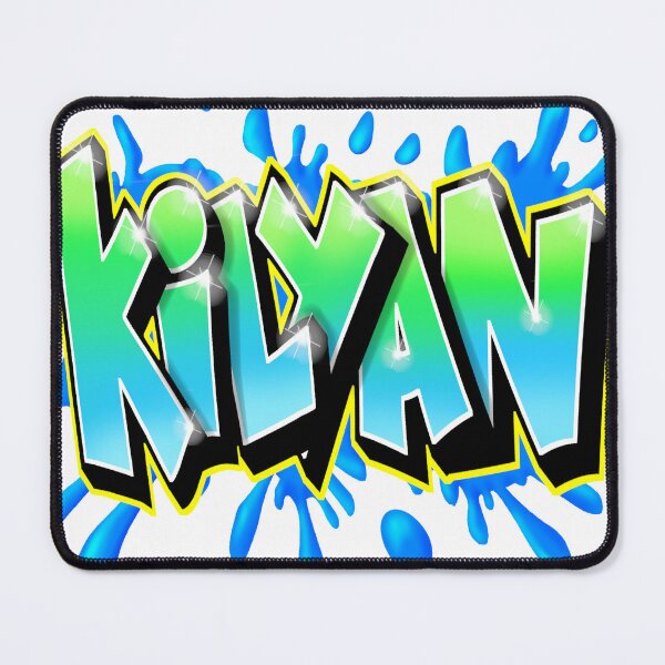 Artikelvorschau, KILYAN Graffiti Name Gruen - Personalisiertes Geschenk v2 entworfen und verkauft von BlachGallery.