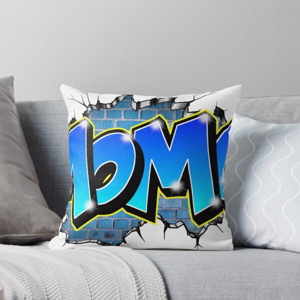Item preview, MOMO Name Graffiti Blue v2 – Cool Custom Street Art Gift designed and sold by BlachGallery.