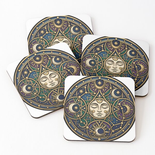 Item preview, Star Chart - Midnight Constellation Gothic Emblem designed and sold by IllumeInk.