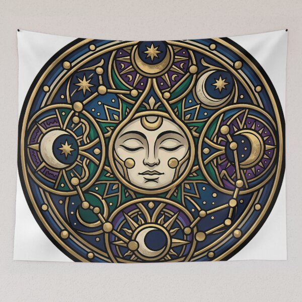 Item preview, Star Chart - Midnight Constellation Gothic Emblem designed and sold by IllumeInk.