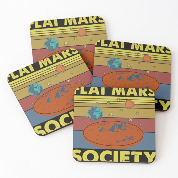 Item preview, Flat Mars Society designed and sold by JenniferScand6.