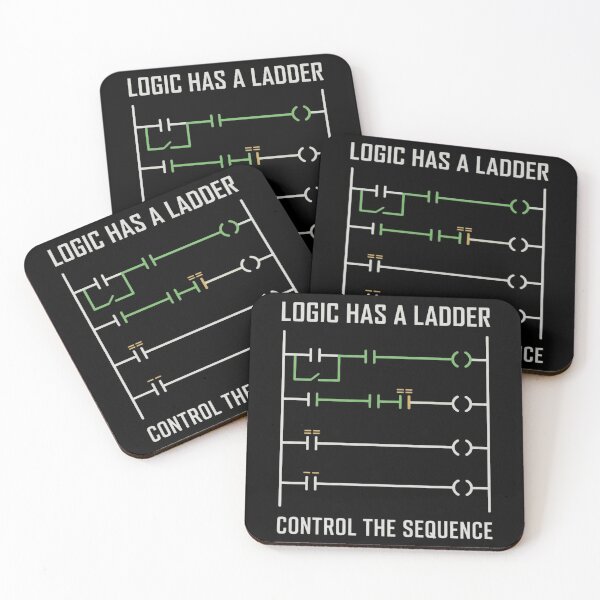 Item preview, Logic Has a Ladder | PLC Control Systems Engineering designed and sold by Amr Darwish Graphic designer.