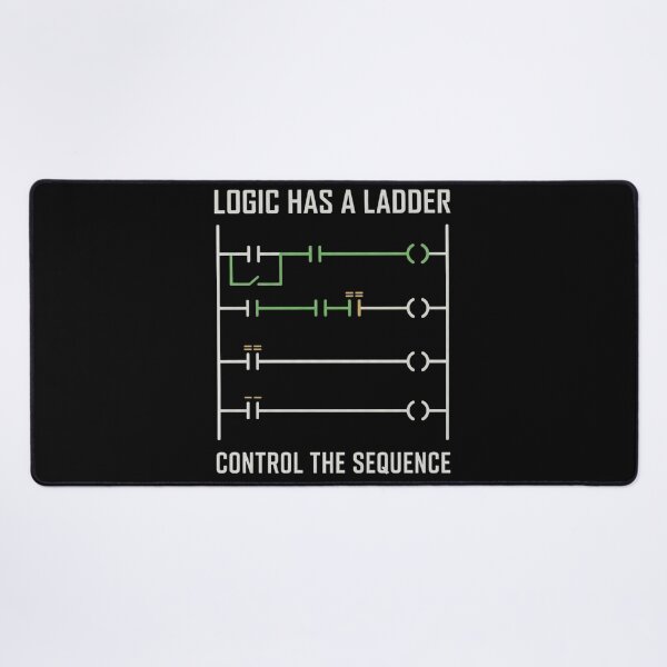 Item preview, Logic Has a Ladder | PLC Control Systems Engineering designed and sold by Amr Darwish Graphic designer.