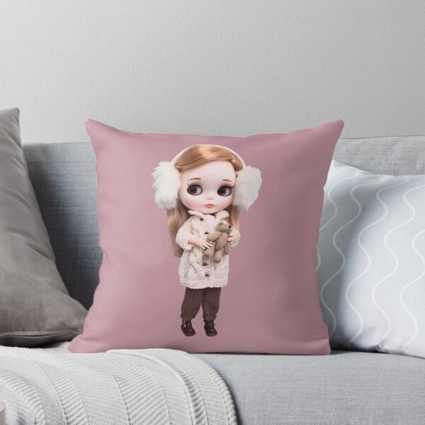 Item preview, Cute Doll with Teddy Bear designed and sold by Skayana.