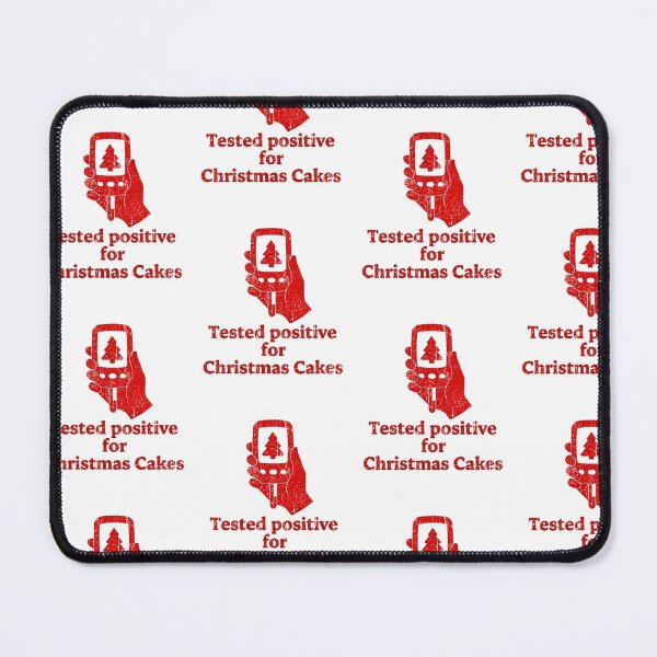 Item preview, Tested Positive For Christmas Cakes Funny Diabetic Holiday Glucometer designed and sold by ConklinZ.