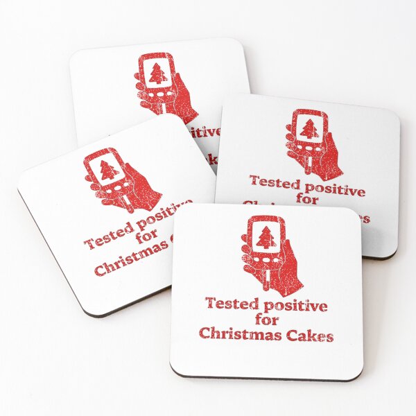 Item preview, Tested Positive For Christmas Cakes Funny Diabetic Holiday Glucometer designed and sold by ConklinZ.