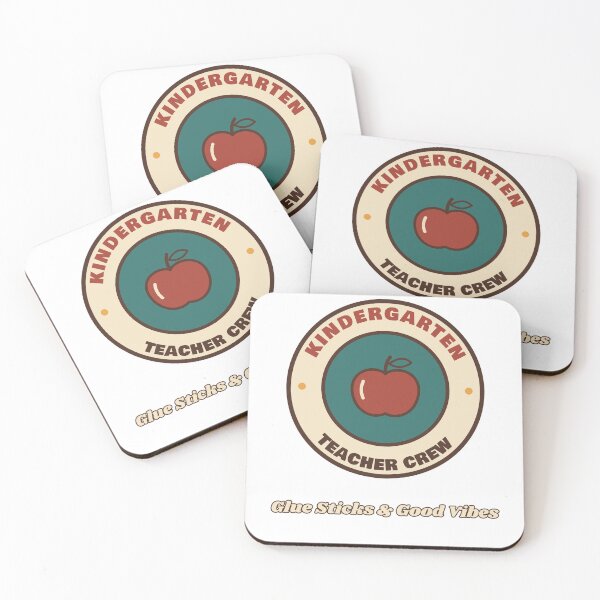 Item preview, Kindergarten Teacher Glue Sticks and Good Vibes designed and sold by Walli's.