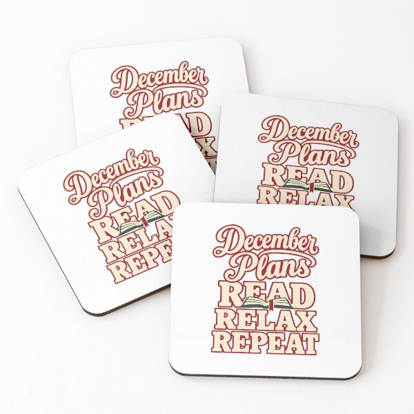 Item preview, December Plans Read Relax Repeat designed and sold by cybersilverhand.