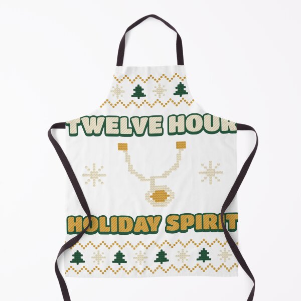 Item preview, Twelve Hour Holiday Spirit Funny Christmas Nurse designed and sold by PhoenixTShirtz.