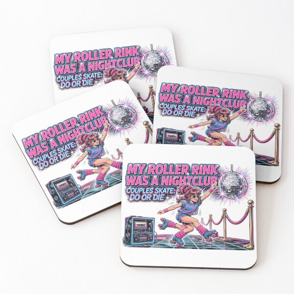 Item preview, My Roller Rink Was A Nightclub Funny Gen X T-Shirt designed and sold by Hearth & Hue.
