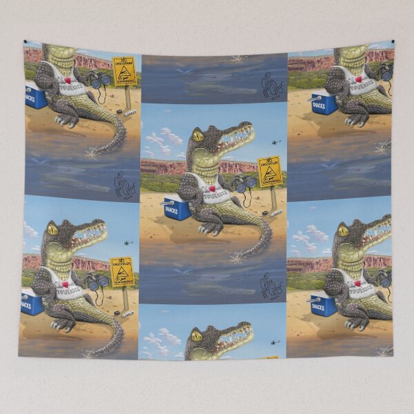 Item preview, Cocodrilo salado designed and sold by CraigMacArt.