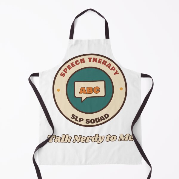Item preview, Speech Therapist SLP Talk Nerdy to Me Retro Badge designed and sold by Walli's.