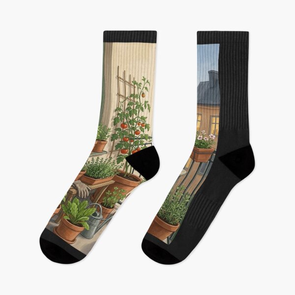 Item preview, Cozy Urban Balcony Garden designed and sold by ImagineNature.