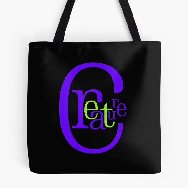Item preview, Creature Unique Typography Art Of Creative Mindset designed and sold by Detroja Typography.