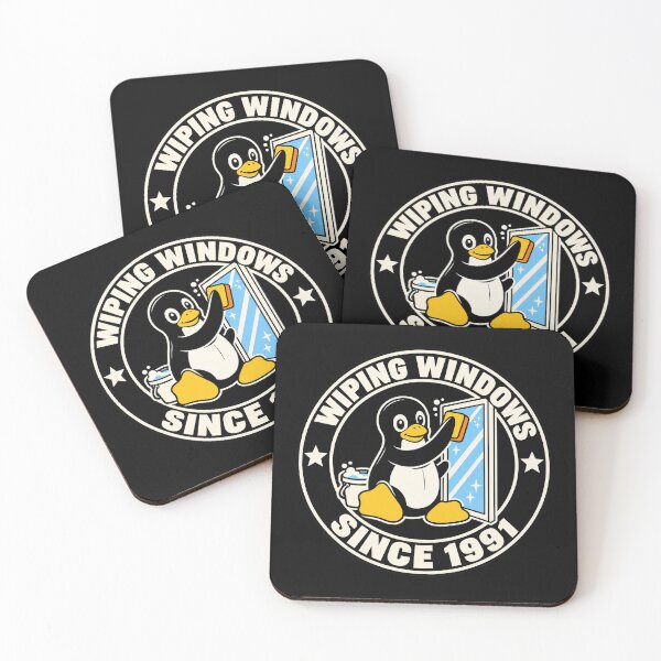 Item preview, Linux Tux penguin meme designed and sold by Olena Du.