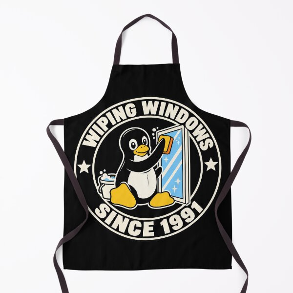 Item preview, Linux Tux penguin meme designed and sold by Olena Du.