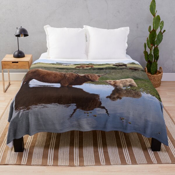 Item preview, Highland Cows, Mother and Calf designed and sold by kathleenjean.