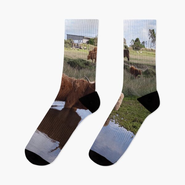 Item preview, Highland Cows, Mother and Calf designed and sold by kathleenjean.