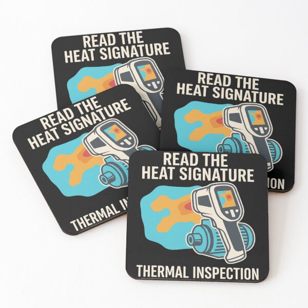 Item preview, Read the Heat Signature | Thermal Inspection Engineering designed and sold by Amr Darwish Graphic designer.