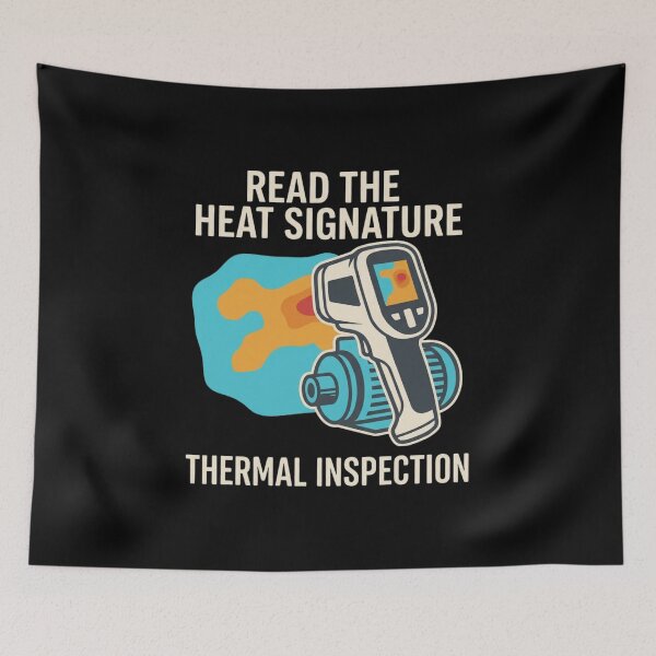 Item preview, Read the Heat Signature | Thermal Inspection Engineering designed and sold by Amr Darwish Graphic designer.
