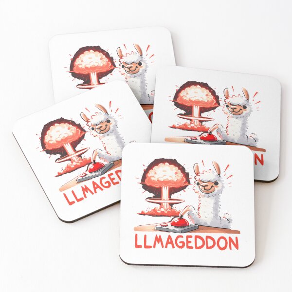 Item preview, Llamageddon Llama designed and sold by avion-kong.