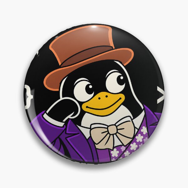 Item preview, Linux Tux penguin meme logs designed and sold by Olena Du.