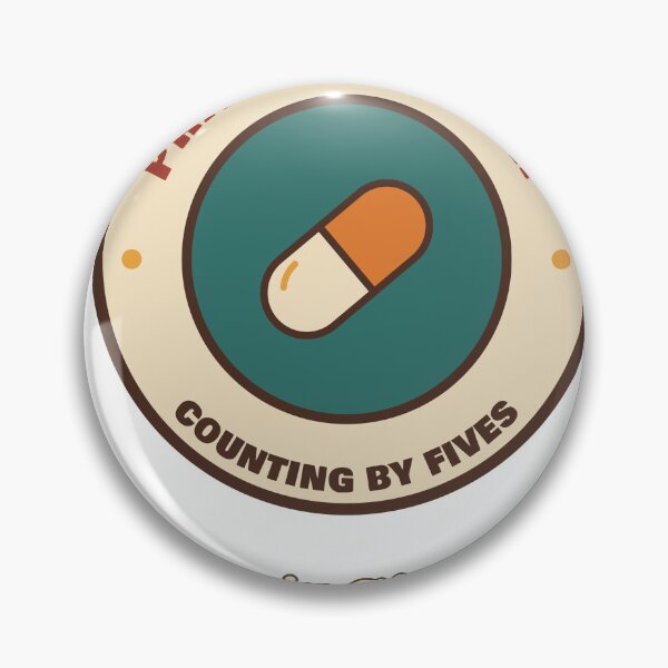 Item preview, Pharmacy Tech Fluent in Sig Codes Retro Badge designed and sold by Walli's.