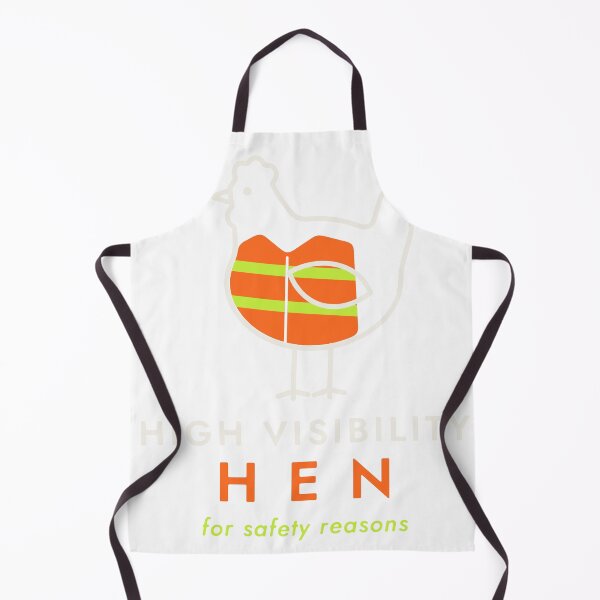 Item preview, High Visibility Hen Funny Backyard Chickens designed and sold by PhoenixTShirtz.