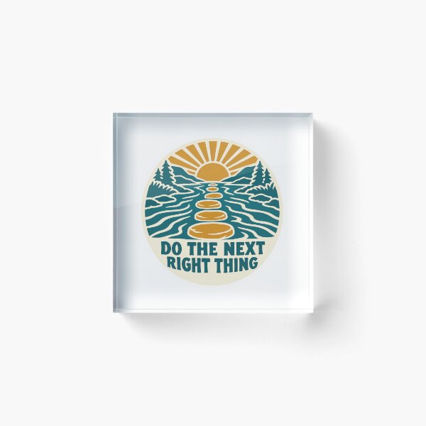Item preview, Do the Next Right Thing – AA Sobriety Gift designed and sold by Freekey Store.