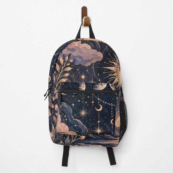 Item preview, Celestial Moon Phases and Golden Sun Mystical Night Sky designed and sold by KokoDeez.