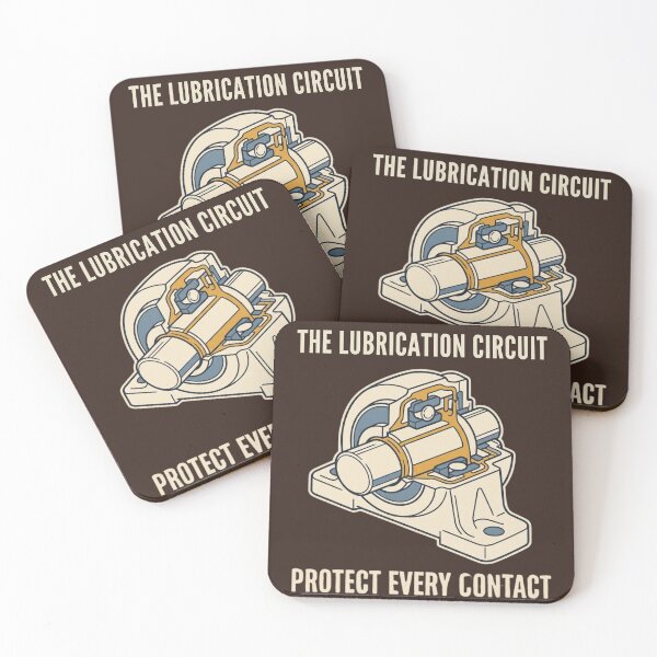 Item preview, The Lubrication Circuit | Industrial Lubrication Engineering designed and sold by Amr Darwish Graphic designer.