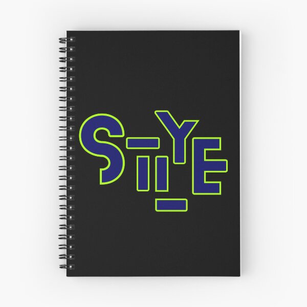 Item preview, Bold STYLE Typography Neon Green and Navy Blue Streetwear Design designed and sold by Detroja Typography.