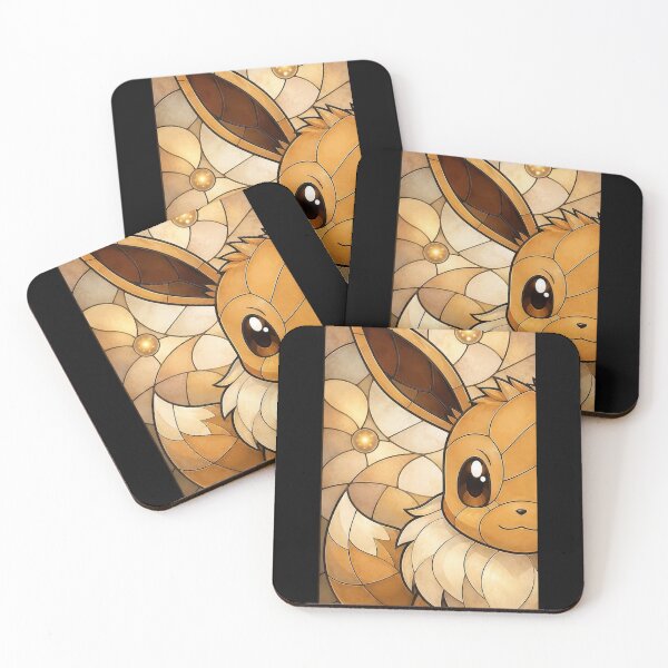 Item preview, Stained Glass Vintage Brown Fox Creature Portrait designed and sold by · GAMING SOUL ·.