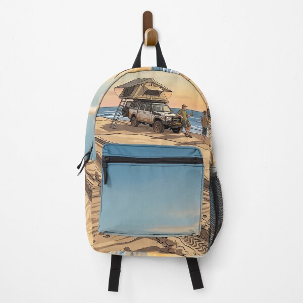 Item preview, Skeleton Coast beach and desert 4x4 expedition Namibia desert retro vintage design motif designed and sold by strandbar.