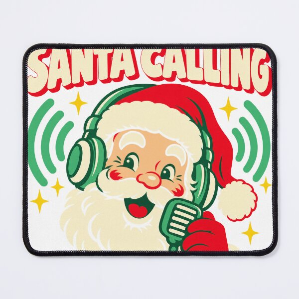 Item preview, CQ CQ CQ Santa Calling designed and sold by HappyVibration.
