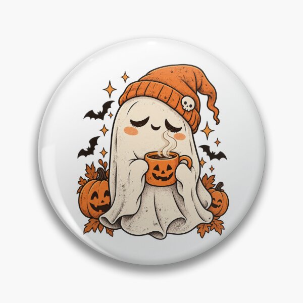 Item preview, Spooky But Sleepy Ghost – Cute Halloween Coffee Lover designed and sold by Epic Wear Store.