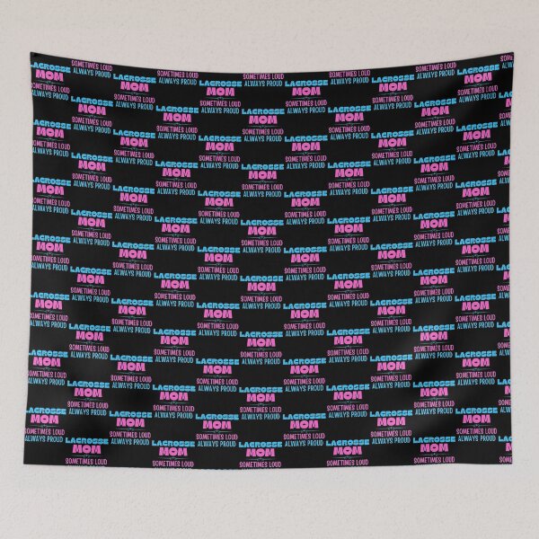 Item preview, Loud and Proud Lacrosse Mom Supporter Design designed and sold by LealDesign.