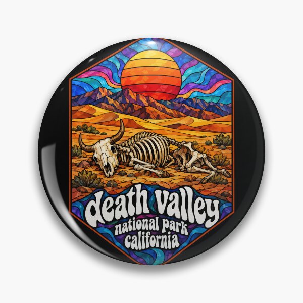 Item preview, Death Valley National Park California Stained Glass Art designed and sold by TomFrontierArt.