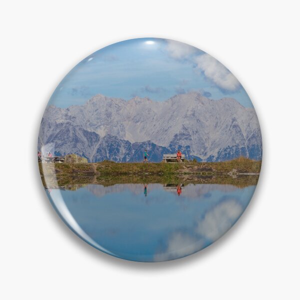 Item preview, Zirbensee at Glungezer with Karwendel mountains on the Zirbenweg hiking trail designed and sold by Torsten Krüger.