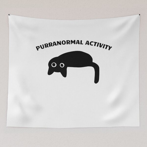 Item preview, Purranormal Activity – Funny Black Cat Halloween Design designed and sold by gomood.